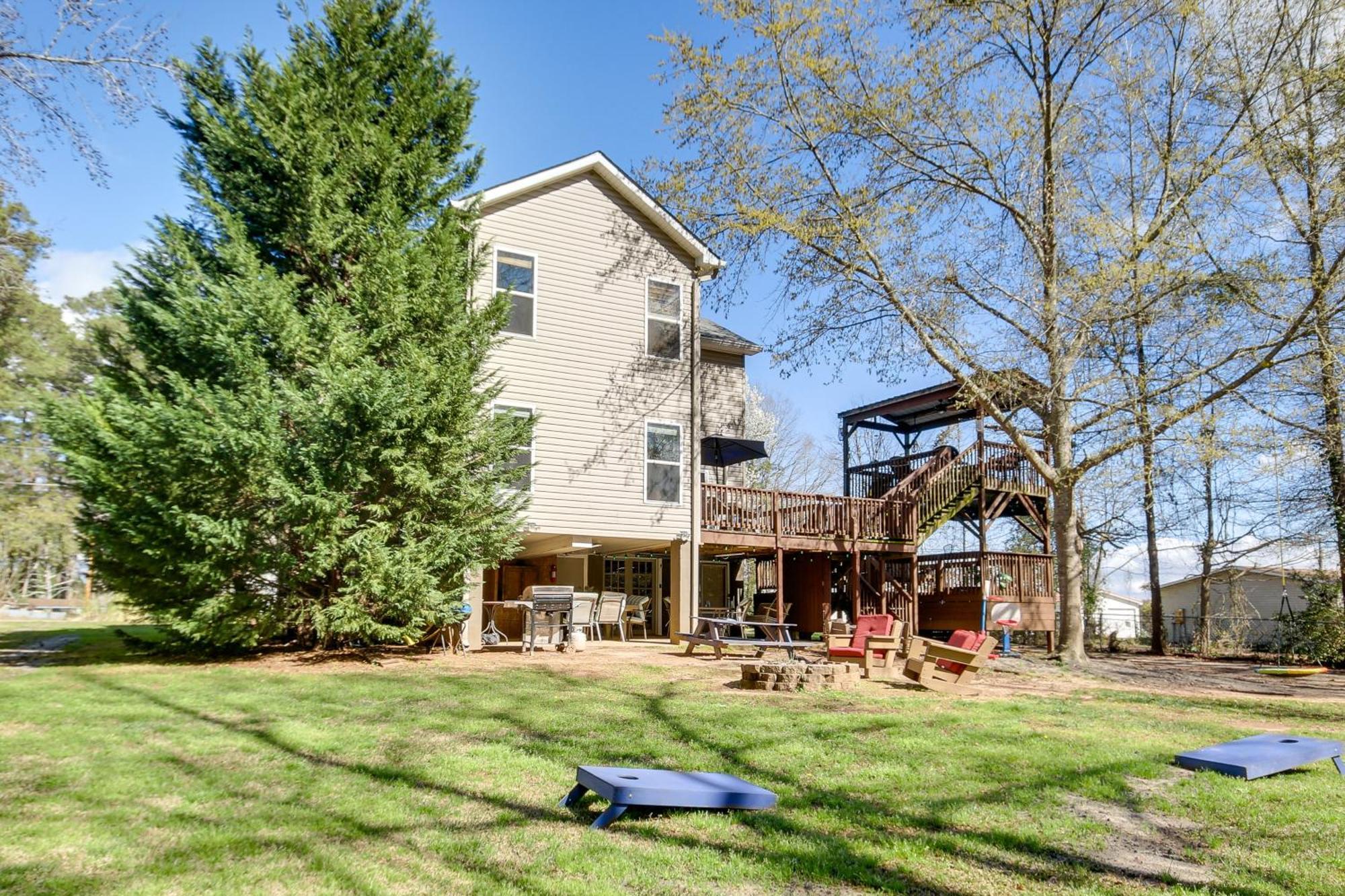 Pet-Friendly Lakehouse View Tower And Fire Pit! Lake Murray Shores Экстерьер фото